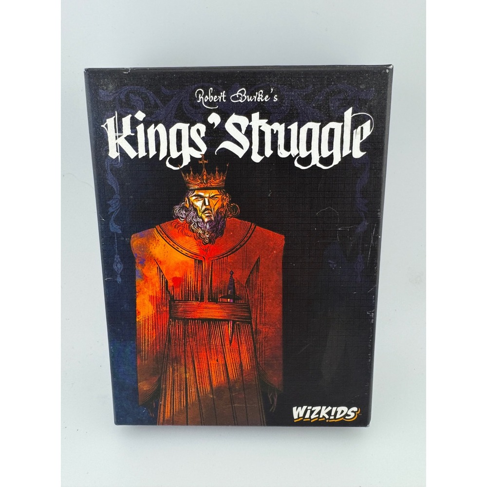 WizKids Kings Struggle Card Game Robert Burke Medieval Strategy 3-6 Players 2018